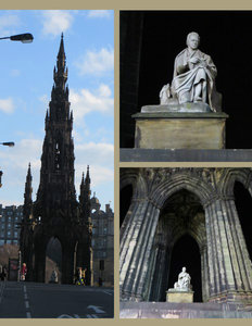 A Memorial to Sir Walter Scott in Edinburgh