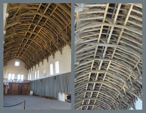 The Original Hammerbeam Roof was Removed