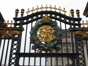 The Gate at Buckingham Palace