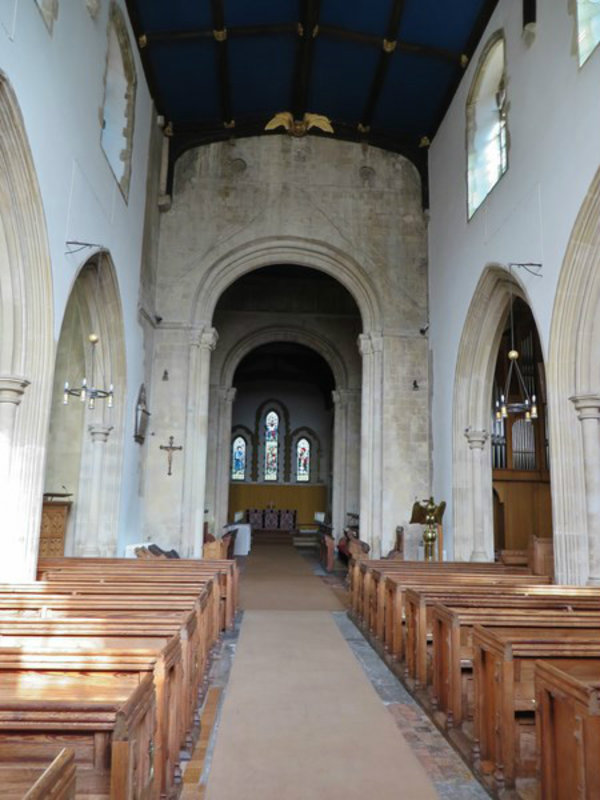 A View of the Central Section of the Church