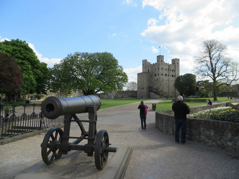 The Walkway to the Rochester Castle