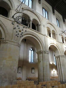 Inside the Rochester Cathedral
