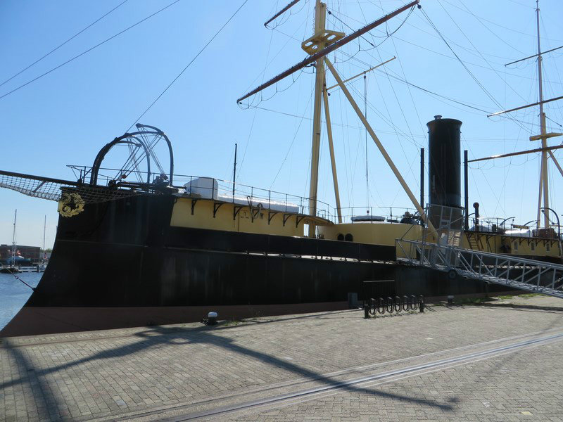 A 19th Century Navy Ship Launched in 1868