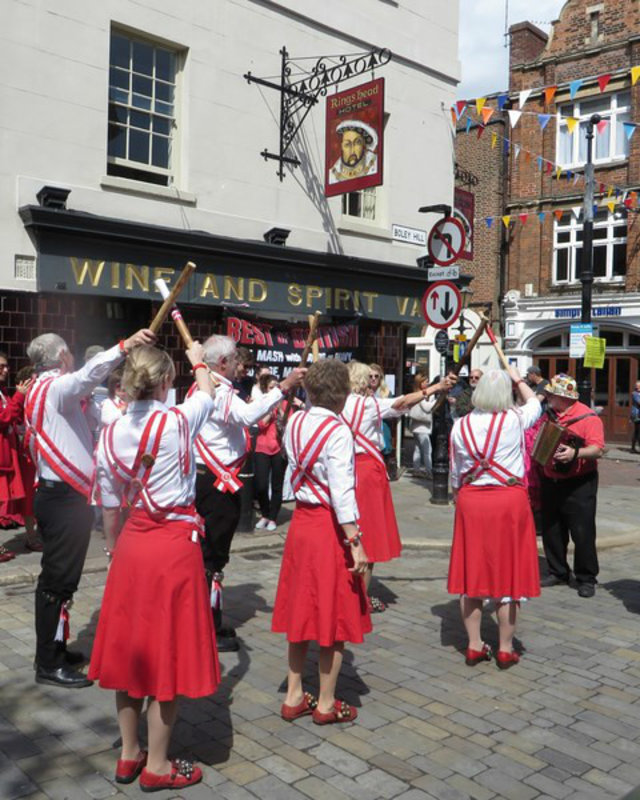 One of Many Morris Dancing Groups