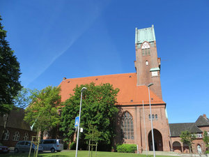 Churches Built of Brick are Common in this Area