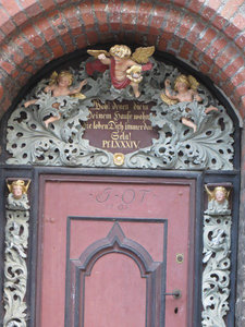 Details Over this 1701 Doorway
