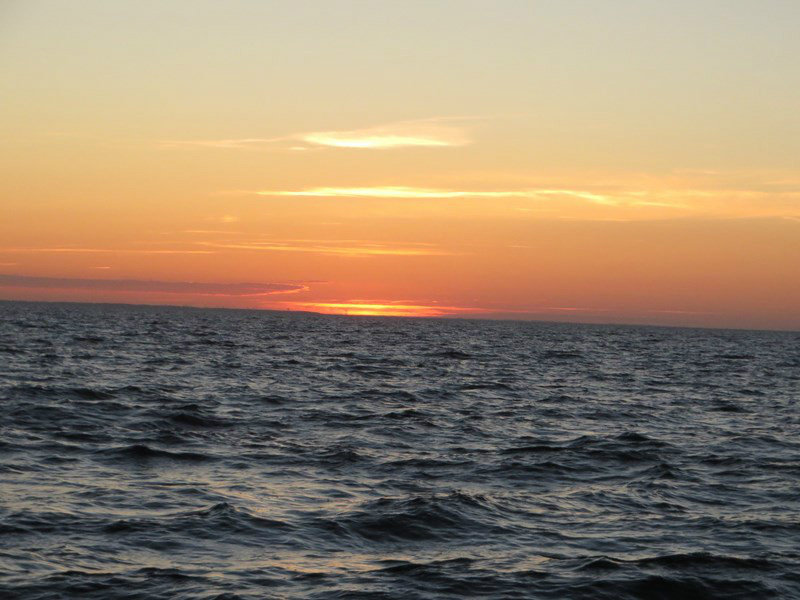 Sunset When We Left Gdynia