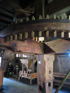 Horse Power Was Used to Grind the Grain 