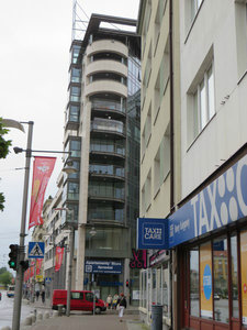 Balconies on the Buildings