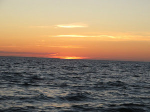 Sunset When We Left Gdynia