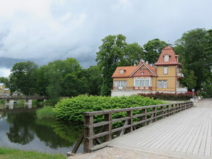 A Peaceful Scene from the Castle