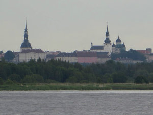 Our First Glimpse Of Tallinn