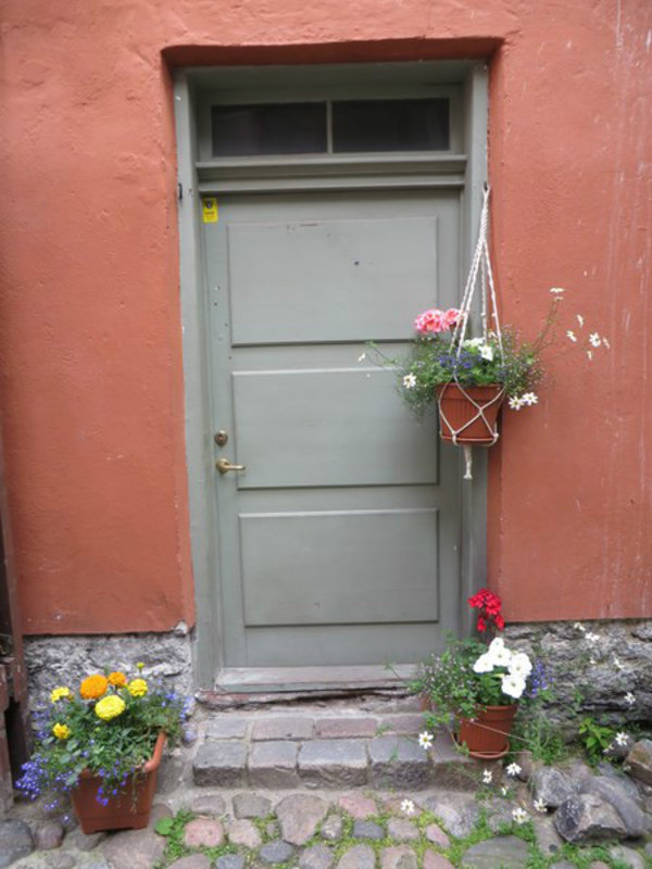 One of Many Attractive Doorways in Tallinn