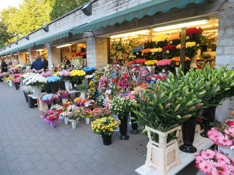 Flowers in the Marketplace