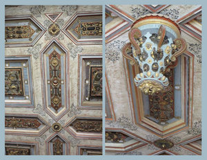 One of the More Decorated Ceilings in the Castle