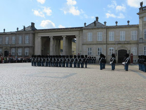 A View of the Changing of the Guard