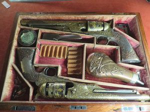 1861 gift of Colt Revolvers