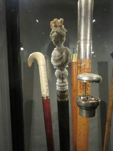 Interesting Tops to Canes Seen at the Castle