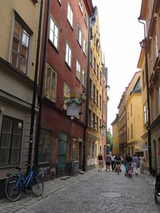 The historic area of Stockholm