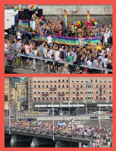 Gay Pride Parade in Stockholm