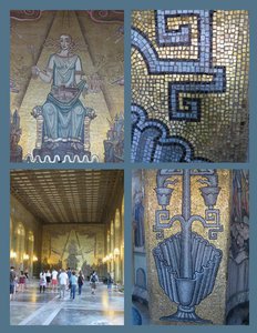 A Few of the Mosaics in the Golden Hall