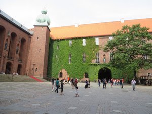 The Inner Courtyard at City Hall - Stockholm
