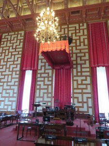 The Council Chamber in Stockholm