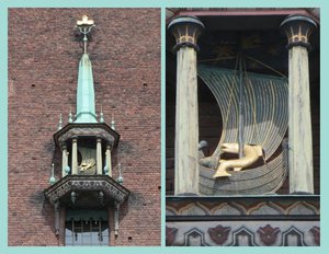 A Few of the Details on the City Hall Building