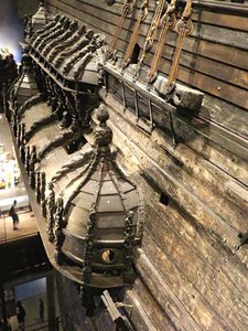Sculptures Cover Many Areas of the Vasa