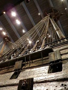 Looking up the Mast at the Rigging