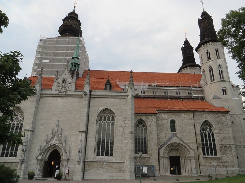  St. Mary's Cathedral in Visby is a Visible Landmark