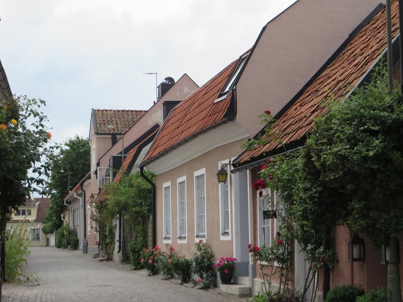 Walking Through the Streets of Visby