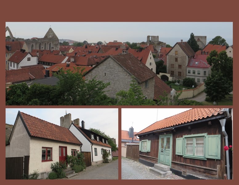 A View of the Town of Visby