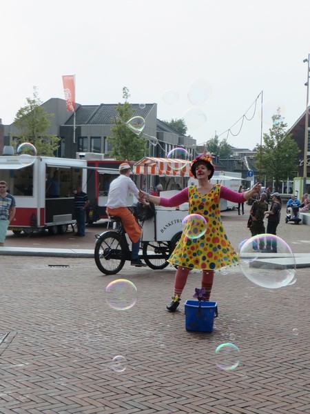 Every Festival Needs Bubbles and a Clown!