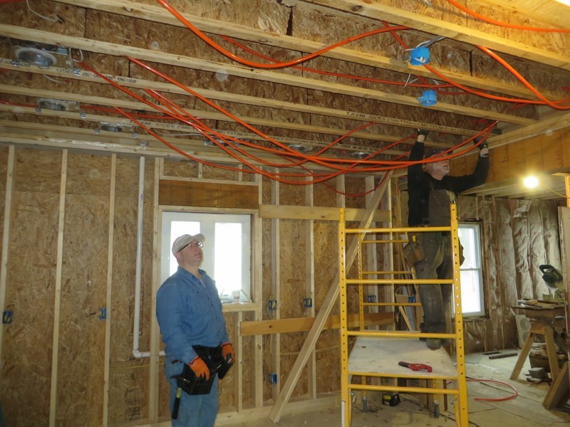 Installing Tubing for the Heating System
