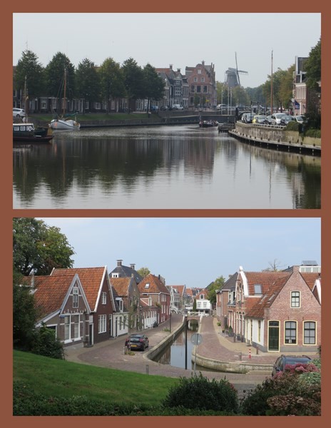 Dokkum has Canals that We can Travel In