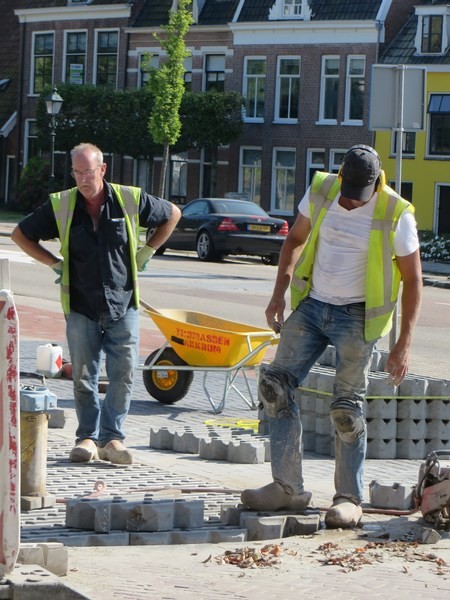 Wooden Shoes on Construction Workers?