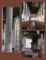 Inside the St. Martin Church in Franeker