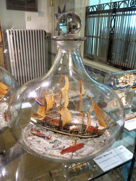 One of Many Examples of Ships in Bottles