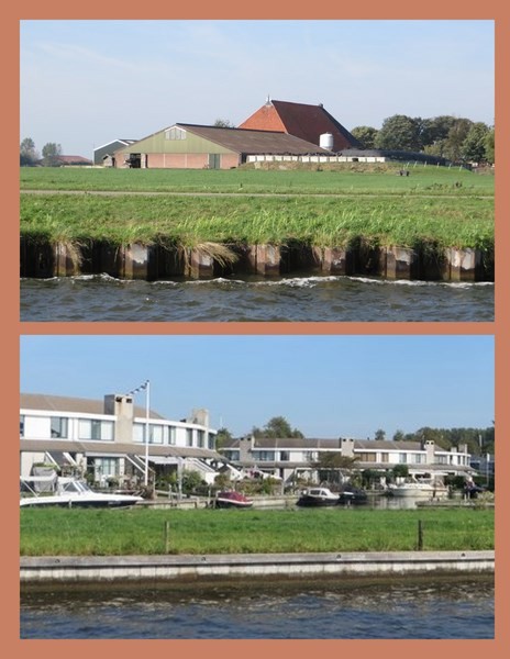 Two views on our way to Lemmer