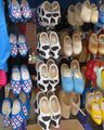 Lots of Dutch Wooden Shoes to Buy