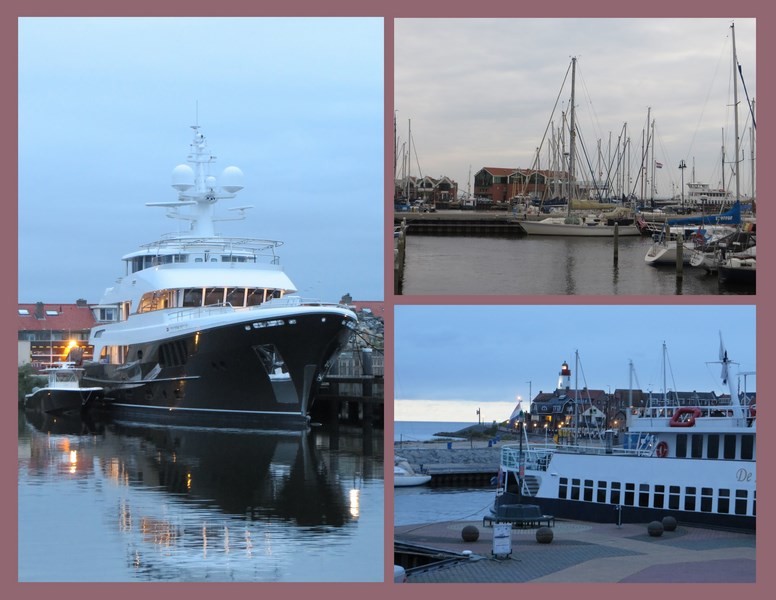 A few of the boats in the Urk Marina