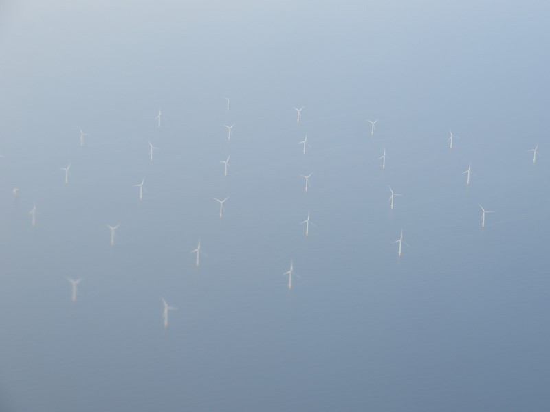 A Different View of a Wind Farm
