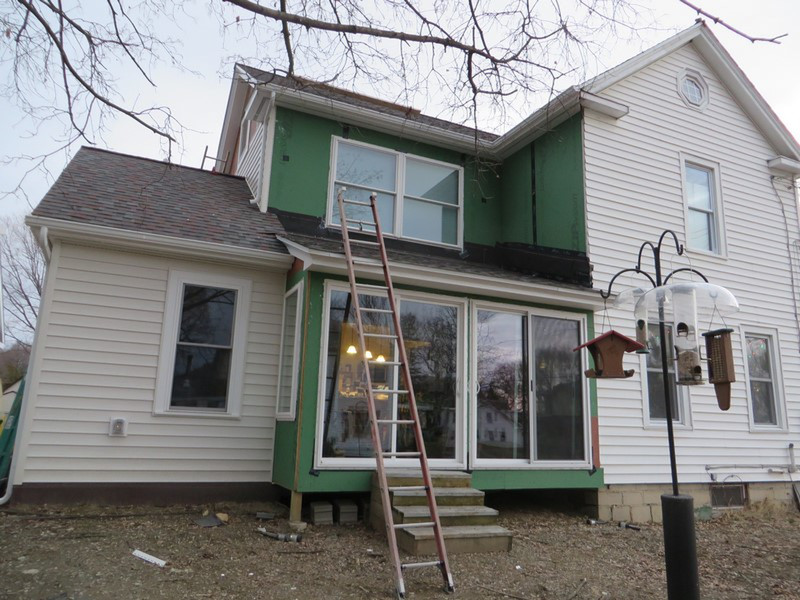 Middle Of March - Still More Siding to Be Done