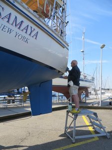Waxing Tsamaya - last job before launching