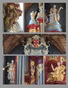 Details of the St. Bavo's Organ (1735-1738)