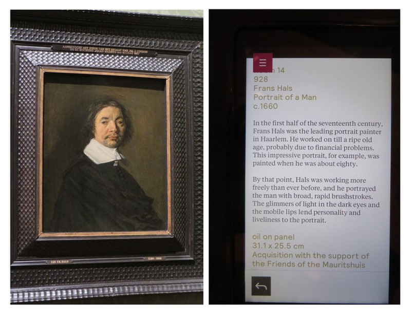 We knew we'd see Frans Hals in the Mauritshuis