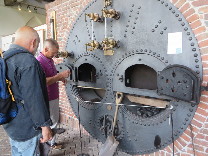 One of the Boilers for the Steam Engine Turbine