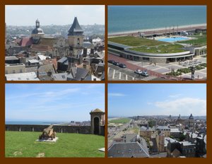 Views of Dieppe from the Chateau 