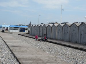 Shelters/Storage Areas at the Dieppe Beach